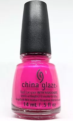 China Glaze Nail Polish - Purple Panic 1008 Summer Neon Bright Fuchsia • $8.45