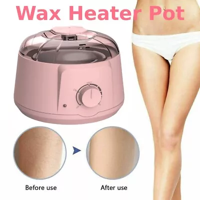 Electric Heater Pot Hot Wax Warmer Waxing Set Full Body Hair Removal Machine Kit • $23.99