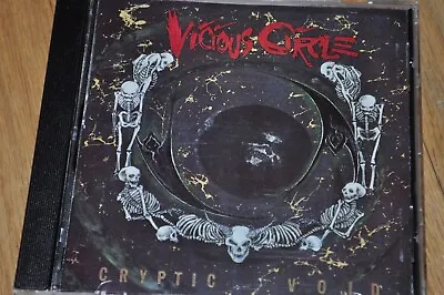 VICIOUS CIRCLE Cryptic Void CD 1993 JL AMERICA THRASH/DEATH Metal MORBID SAINT • $99