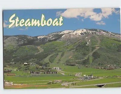 Postcard Lowe Ski Mountain In Summer Steamboat Springs Colorado • $8.27