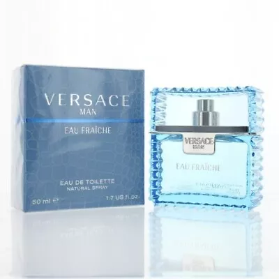 VERSACE EAU FRAICHE Versace For Men 1.7 OZ New Box • $39.92