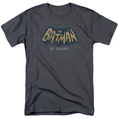 Batman In Color Vintage 60s TV Series Show Licensed Adult T-Shirt • $25.95