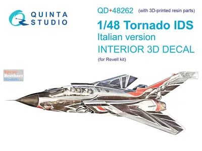 QTSQD48262R 1:48 Quinta Studio Interior 3D Decal - Tornado IDS Italian Version • $62.74