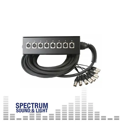 £69.75 • Buy Pulse Audio Multicore 8/0 XLR 20M. [DP31041] Stage Box Snake Multi Core Cable