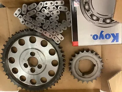 $67.50 • Buy Engine Timing Set 9-3100A; Hex-A-Just True Roller Double Roller For SBC