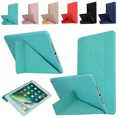 Origami Magnetic Leather Smart Cover Case For IPad 4/5/6/7/8/9th Pro 11 10.5 Air • $25.87