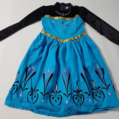 Cokos Box Sz 130 Elsa Frozen Princess Queen Coronation Dress Up Girls Costume • $12.74