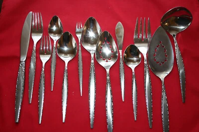 $4.99 • Buy Oneida Community VENETIA Stainless Burnished & Glossy Silverware Flatware CHOICE