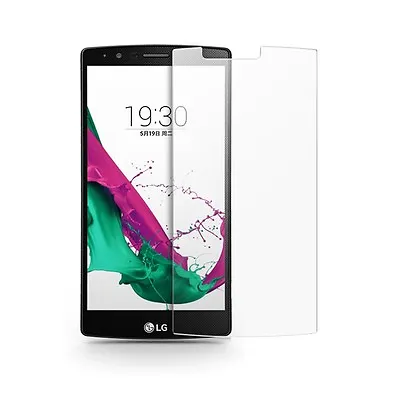 Tempered Glass Screen Protector For LG G4 Clear HD Film Guard • £4.35