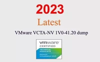 VMware VCTA-NV 1V0-41.20 Dump Latest Questions (1 Month Update) • $15