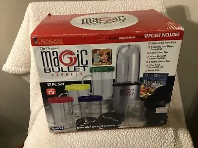 Vintage Emson Magic Bullet Express~17 Pc Open Box • $24.95