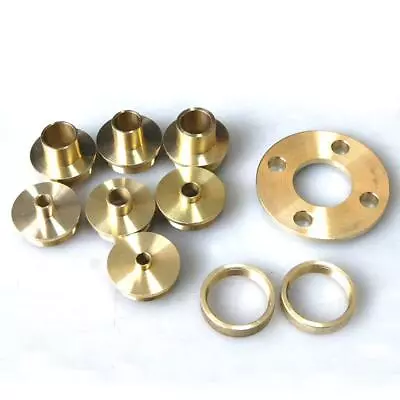 £24.99 • Buy KATSU Brass Metric Router Bushing Guide Set 10PCS With  Case Fit Katsu Trimmer