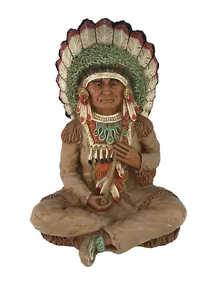 Large Vintage Cigar Store American Indian 298 Universal Statuary Corp 1973 • $299.95