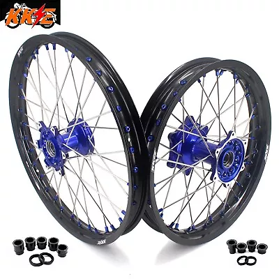 KKE 21/19  MX Wheels Rim Fit Yamaha YZ125 1999-2024 YZ250 YZ250F YZ450F Cast Hub • $649