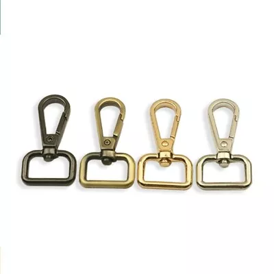 Bag Clasps Swivel Trigger Clips Square Buckle For 16~25 Mm Bag/Chain/Strap Belt • £3.10