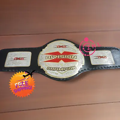 New TNA X Division  Heavyweight Championship Belt REPLICA BRASS 2MM A+lucky • $135.99