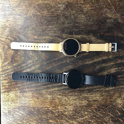 Two Moto 360 Watches • $0.01