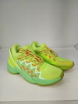 Adidas Men  X Marvel D.O.N. Issue 2 Spidey Sense Green Sneaker Shoes Size 6 • $28