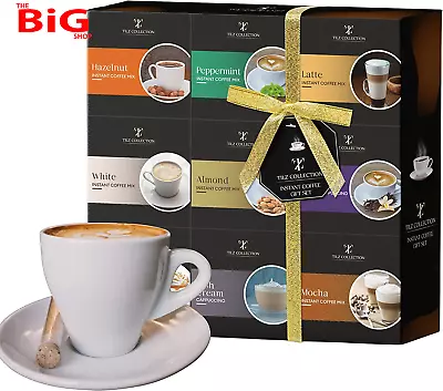 Coffee  Gift  Set -  Flavoured  Instant  Coffee  Selection  Gift  Set |  Christm • £19.99