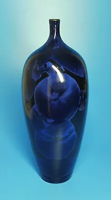 £90 • Buy Louise Reding Crystalline Bottle Vase Henry Sandon Collection Antiques Roadshow