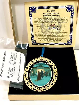 Mort Kunstler 2000 Winchester VA Collectors Ornament #3845   5th In Series • $155