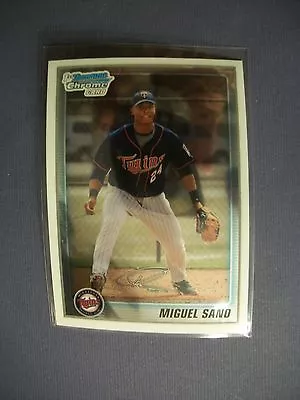 MIGUEL SANO 2010 Bowman Chrome Prospects #BCP205 Twins RC • $9.32