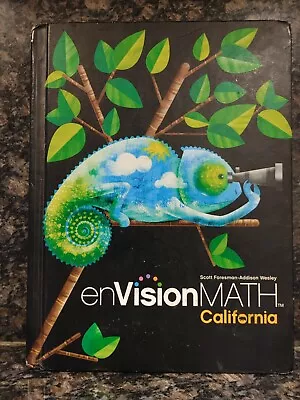 ENVISION MATH CALIFORNIA (STUDENT TEXTBOOK) By Randall Charles - Hardcover Mint • $7.99