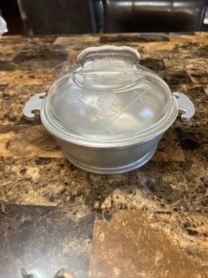 $12.99 • Buy Vintage Guardian Service 1 Quart Cast Aluminum Pot W Glass Lid