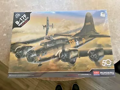 B-17F Memphis Belle 1:72 Scale Model Kit By Academy Kit # 12495  Sealed  • $29.95