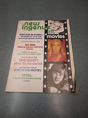 The New Ingenue Magazine October 1973 Malcolm McDowell  • $12