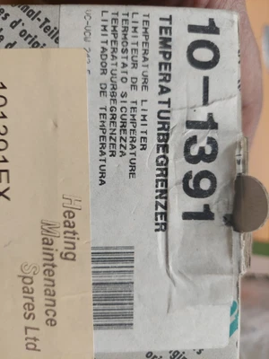 £25.50 • Buy Vaillant 101391 Temperature Limiter For CombiCompact ThermoCompact VC VCW (V3)