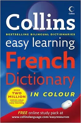 Collins Easy Learning - Collins Easy Learning French Dictionary .9780007253494 • £3.25