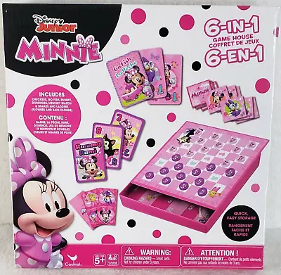 Disney Junior Minnie 6 In 1 Game House Set (NEW) • $9.99