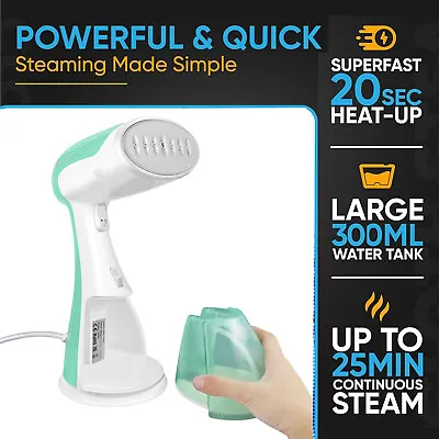 3200W Handheld Clothes Steamer Garment Portable Fabric Steam Heat Travel Iron • £25.30