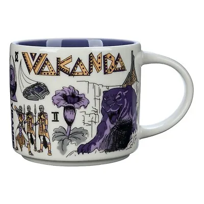 Disney Parks Marvel Wakanda Starbucks You Are Here Collection Mug • $27.29