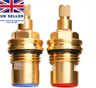Ceramic Tap Cartridge Valve Disc Replacement Quarter Turn 28 Splines • £10.67