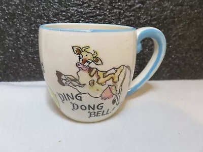 Vintage Japan Ceramic Nursery Rhyme Childs Cup Mug • $16.92