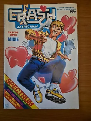 Crash Magazine ZX Spectrum No 2 February 1986 • £10.99