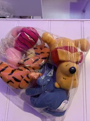 £3.99 • Buy Disney Winnie The Pooh Mcdonalds Happy Meal Toys X4 Complete Set 1998