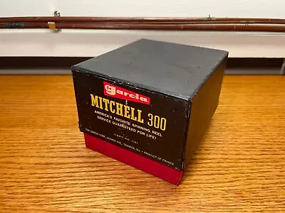 Vintage Mitchell Garcia 300 Spinning Reel Made In France • $134.99