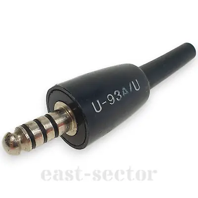 U-93A/U Plug Jack Bowman Headset Handset Adapter Cable Radio PRC U-174/U U92A/U • $15