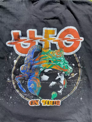 UFO Band In Concert Rock Short Sleeve Unisex T-Shirt All Size S-5XL QX0220 • $22.99