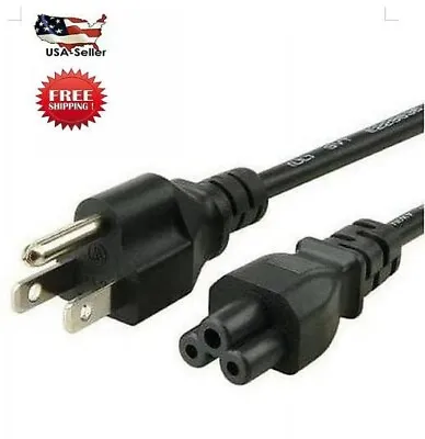 6ft Standard AC Power Cord Cable 3 Prong Plug For PC Computer Monitor & Desktop • $5.49