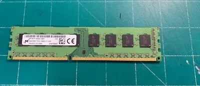 Micron 8gb Pcl3 12800 Desktop  Ram Memory USED TESTED OK SEE PHOTO • $8