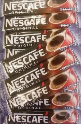 Nescafe Original Or Decaf Decaff Instant 1 Cup Individual Coffee Sticks Sachets  • £5.25