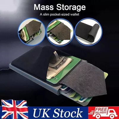 £6.98 • Buy RFID Wallet Credit Card Holder Protector Metal Blocking Slim Money Men Pocket UK