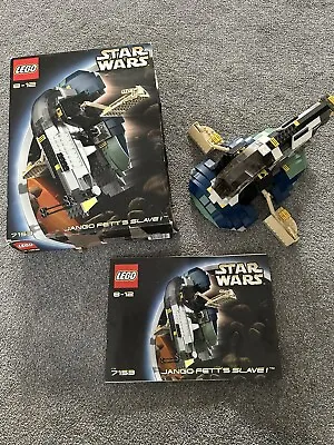 £110 • Buy Vintage Lego Star Wars 7153 Jango Fett’s Slave 1 (98%) And 1 Rare Fig