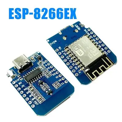 D1 Mini Internet NodeMCU ESP WiFi Development WeMos Module Board ESP8266  • $7.81