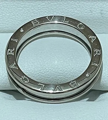 Bvlgari B.zero1 White Gold 18K Single Band Size 59 • $1299