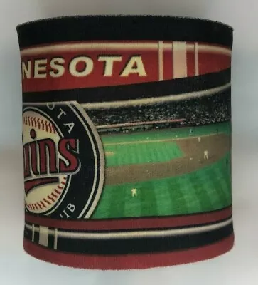 2009 Minnesota Twins Metrodome Insulated Wrap Can Cooler Holder Hunter • $3